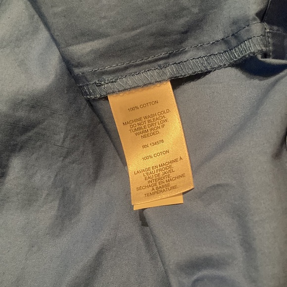 Tide Blue Flutter Sleeve Sundress| 100% Cotton| Vineyard Vines |Sz S - Picture 8 of 10